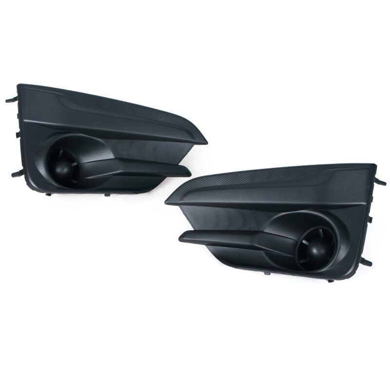 1. Dual fog light covers, fog light trim, and grille for Subaru Impreza 2017-2018