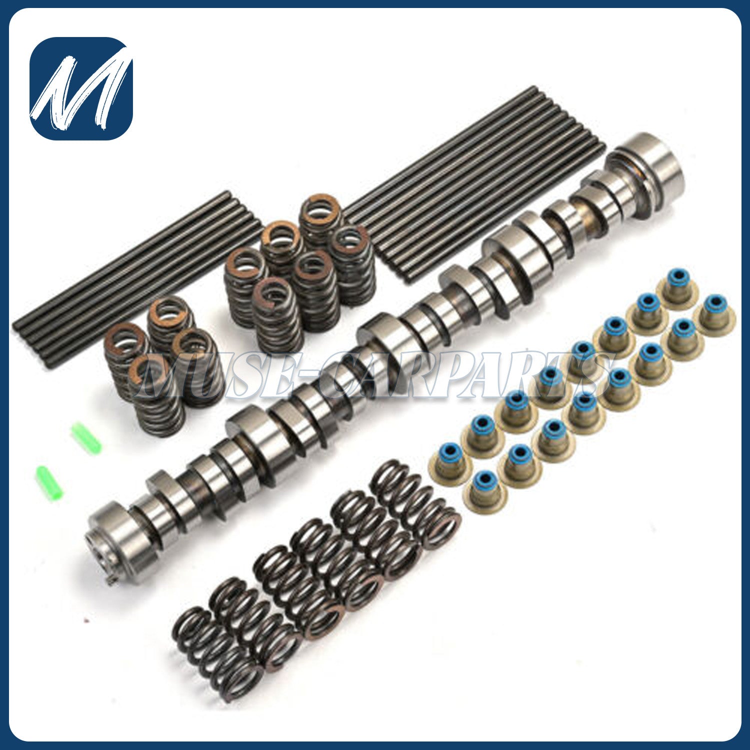 Engines Stage 4 LS Truck Cam Kit w/ Pushrods for LS1 LS2 LS3 4.8 5.3 6.0 6.2L US