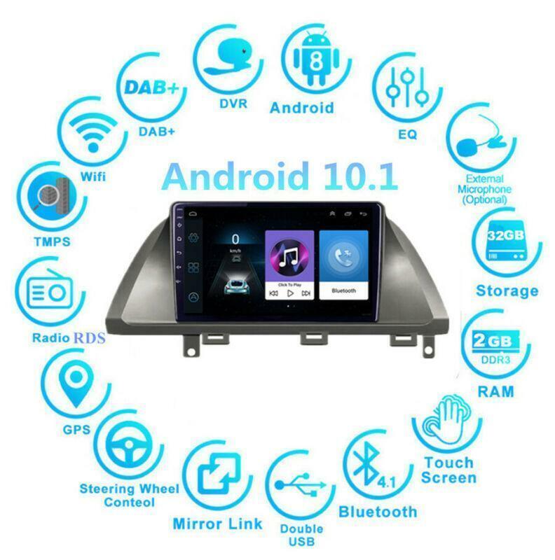 2005~2010 Fit for Honda Odyssey Stereo Radio GPS NAVI DAB 9 Android 10.1 2+32GB