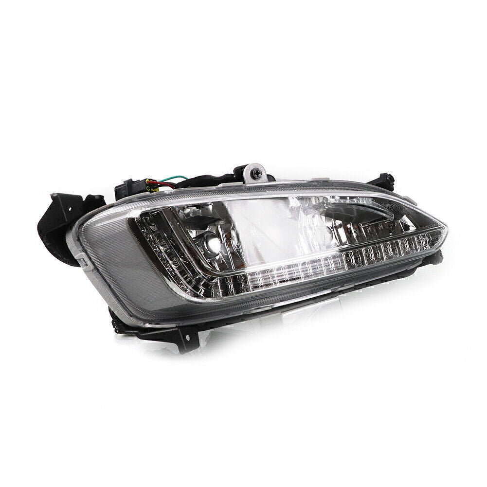 LED DRL Daytime Running Light Fog Lamp Right Fit for Hyundai IX45 Santa Fe 2013-2015