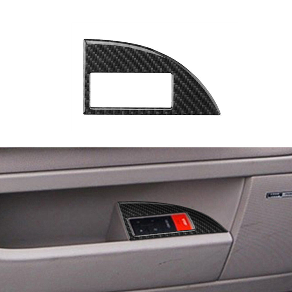Carbon fiber car for seat control trim for Audi A4 S4 2005-2008