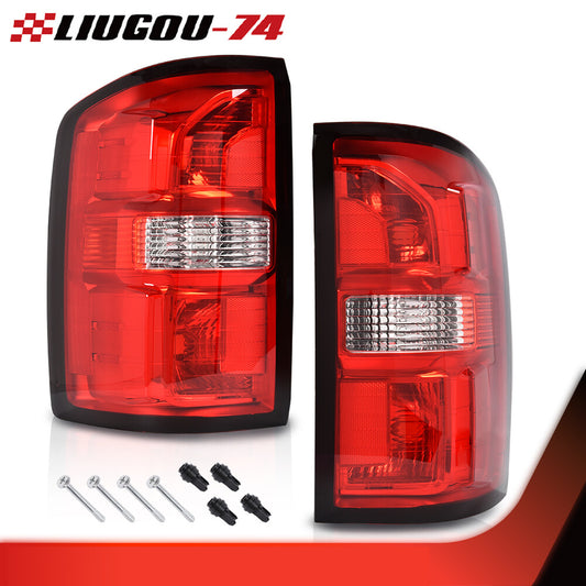 One pair of red taillights and brake lights suitable for 2014-2018 for GMC for Sierra 1500 2500 3500 HD
