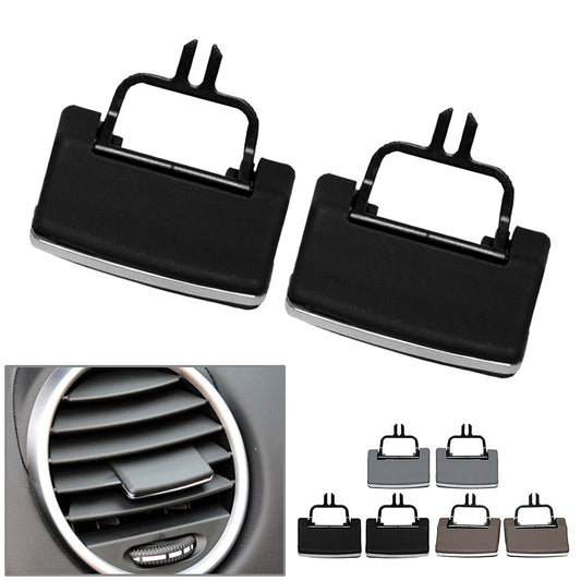2-Piece Air Conditioning Vent Socket Label Clip Repair Kit for Mercedes W164 X164 ML GL Class