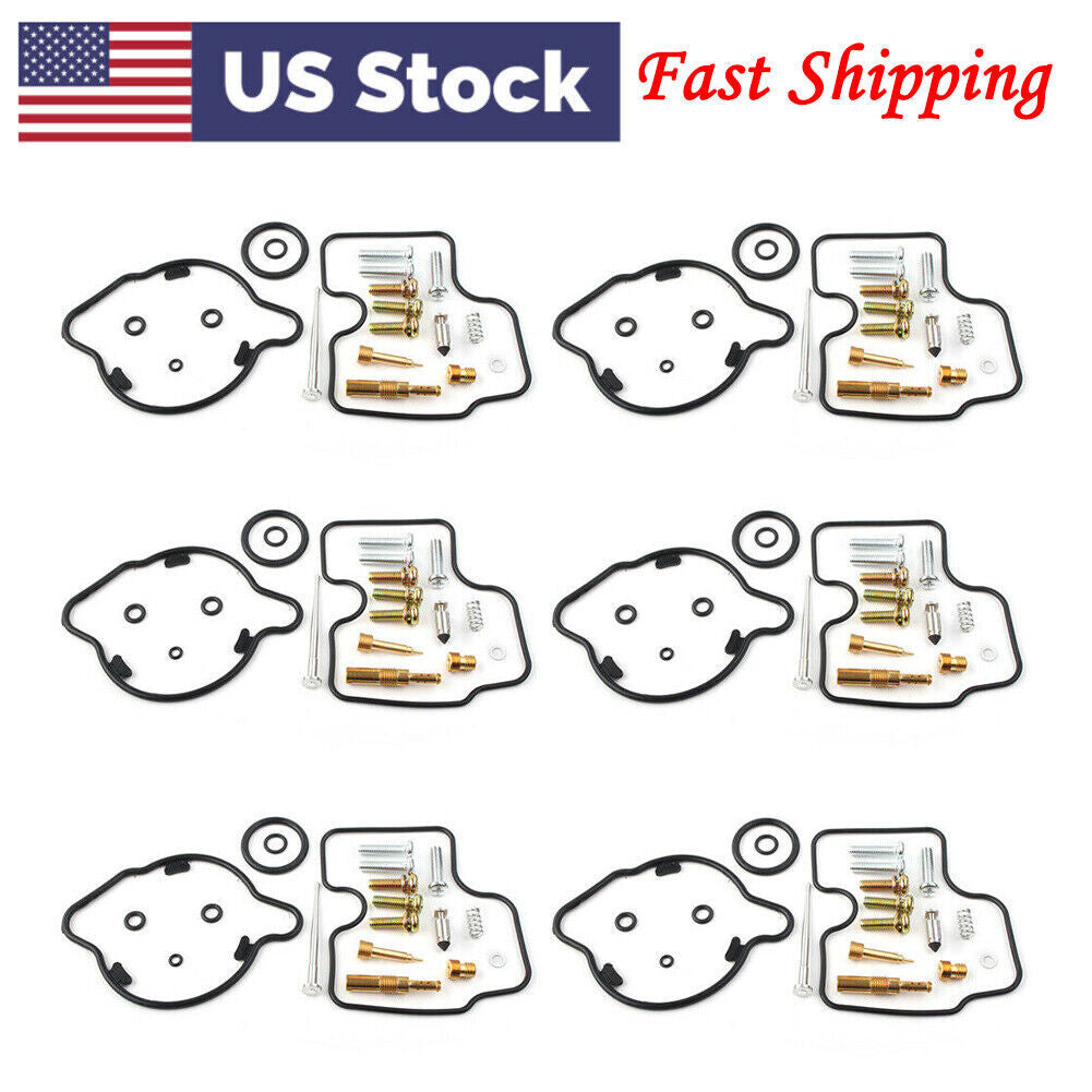 Carb Carburetor Repair Kit 6 Set for Honda GL1500C GL1500CT Tour Valkyrie 1500