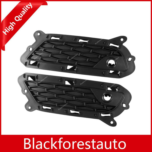2x for Land Rover for Range Rover Evoque 16-19 LH+RH Front Lower Grille Cover Bezel
