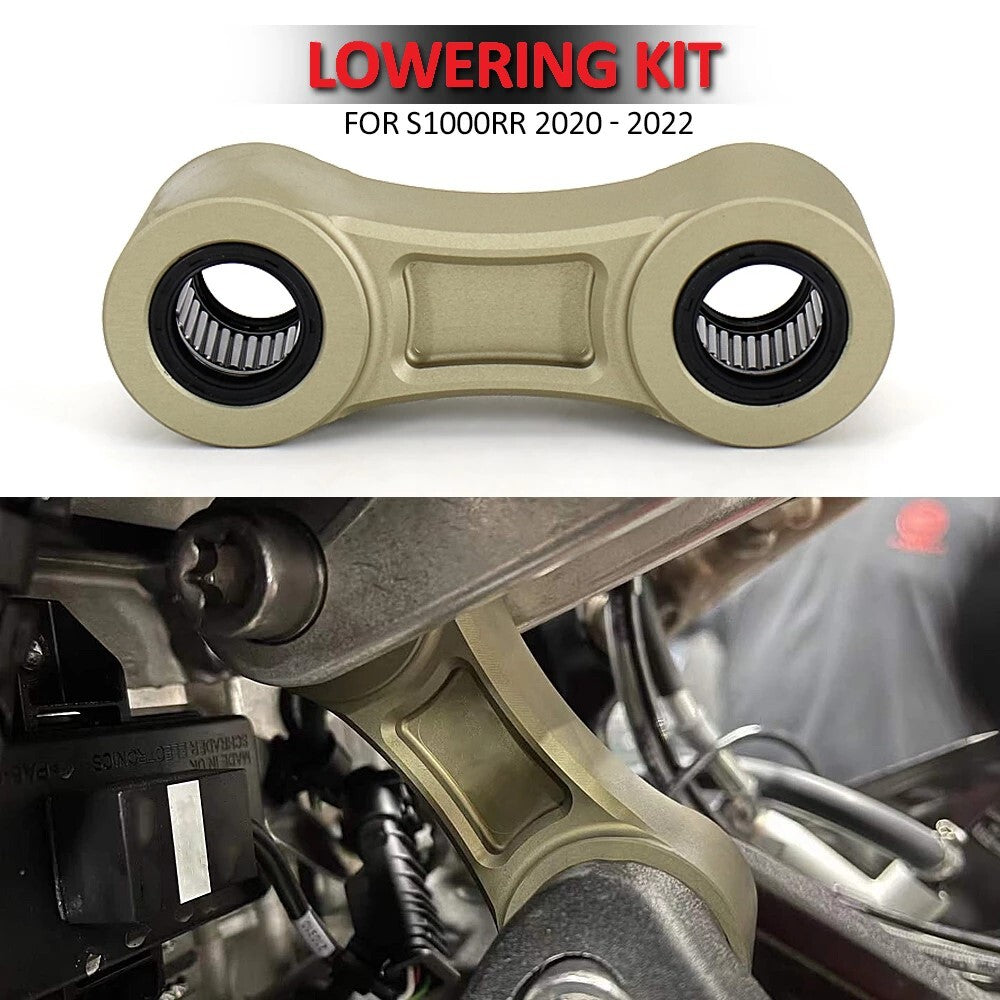 for BMW S1000RR 2020-2022 Adjustable Lowering Linkage Link Kit Lowering 20-25mm