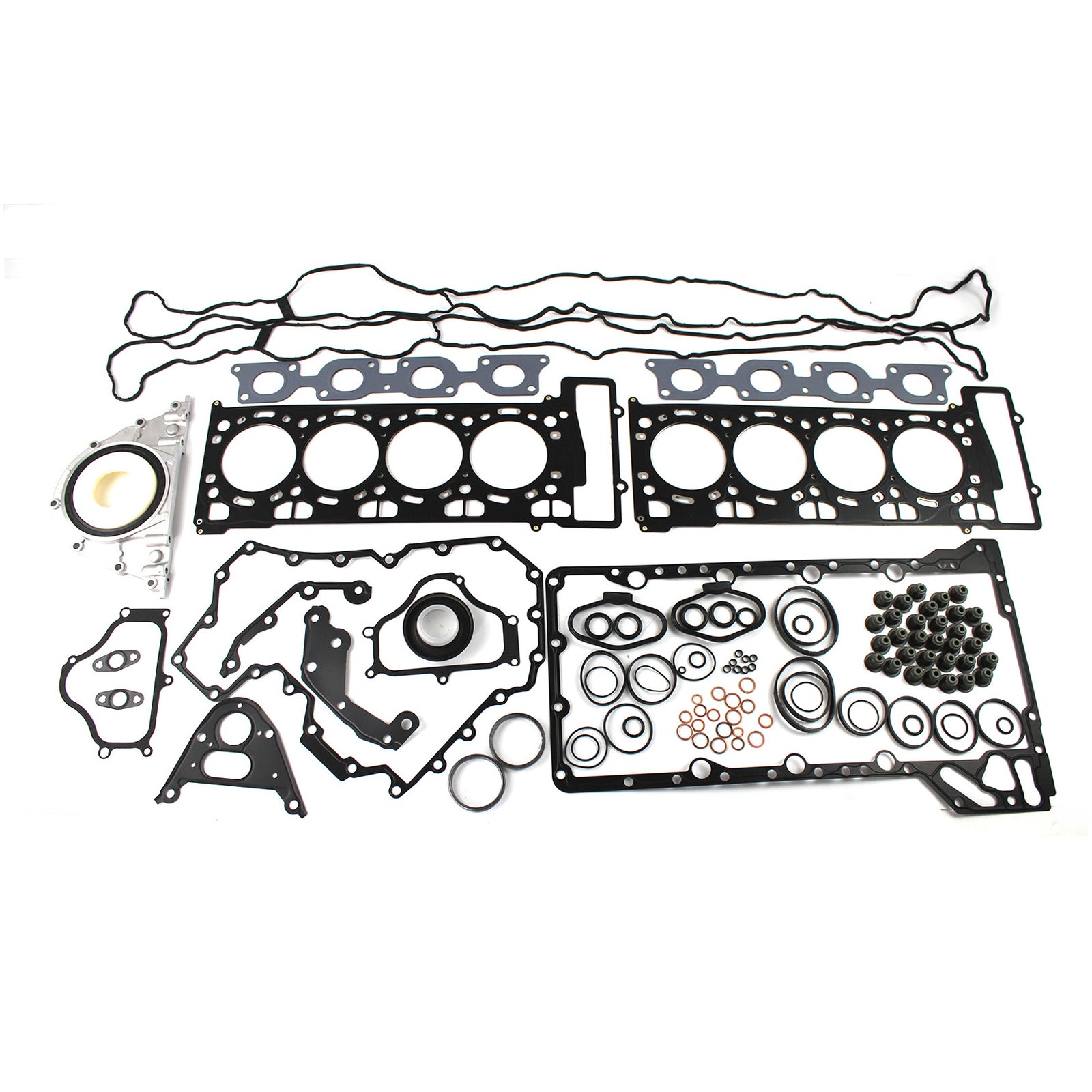 Engine Overhaul Gasket Set w/ Timing Chain Kit Camshaft Sprocket fits for BMW 550