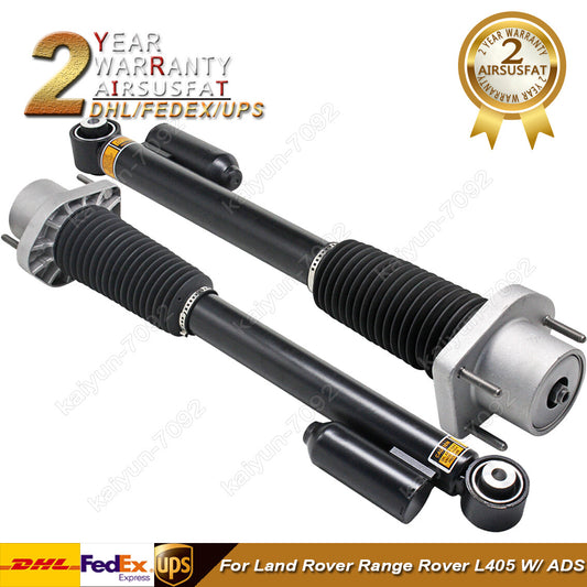 Pair Rear L+R Air Suspension Shock for Land Rover for Range Rover L405 W/ WDC 13-17