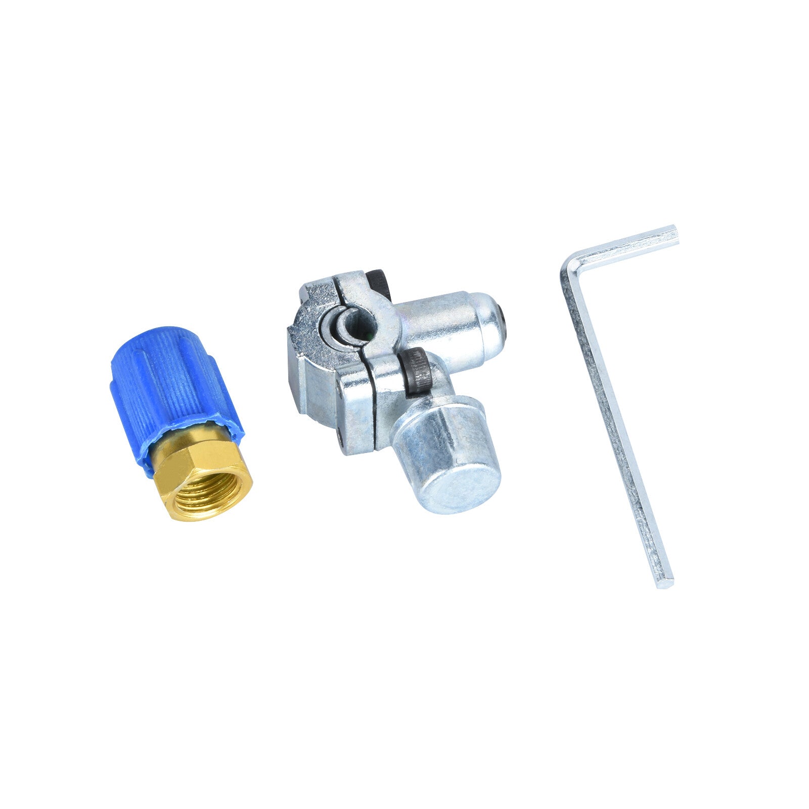 Universal A/C Retrofit Valve w/ Dust Cap For 7/16 Inch Low Side Port BPV-31