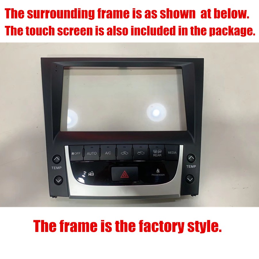 9 Android 11.0 Stereo Radio GPS Head Unit Wifi FM For 2005-2011 for Lexus GS Series