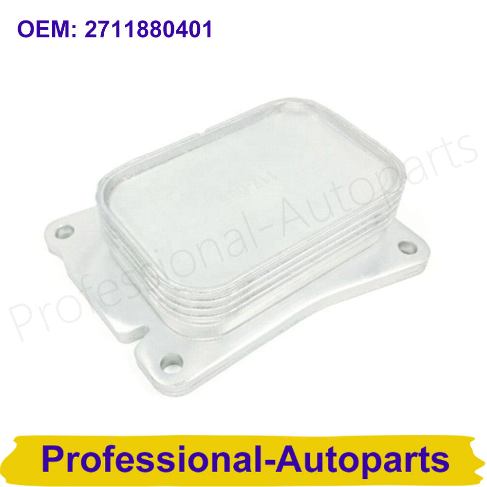 2711880401 Engine oil cooler suitable for Mercedes-Benz W211, W204, C200, C230 (2003, 2004, 2005-).