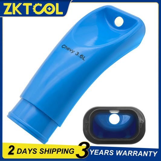 ZKTOOL Intake Valve Carbon Cleaner Walnut Blasting Adapter for Chevy V6 3.6 LLT
