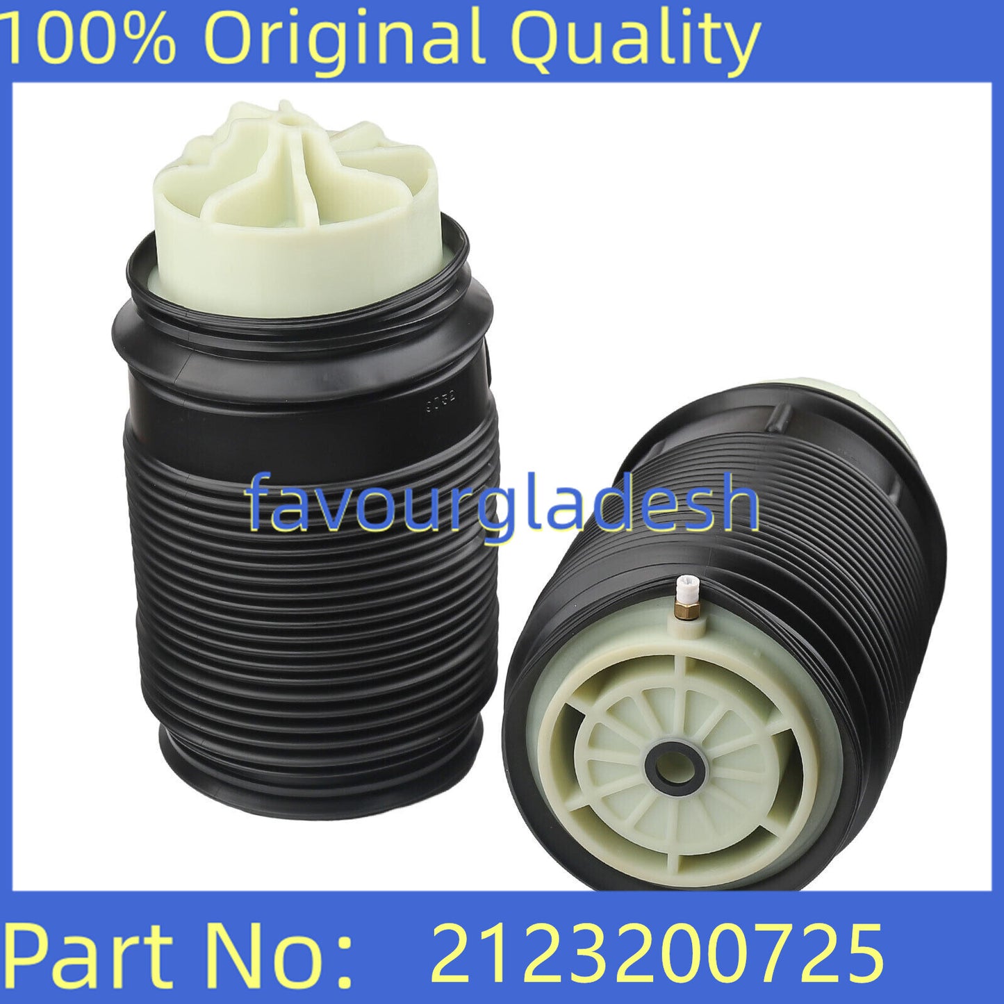 Pair Rear Air Suspension Spring Bag for Mercedes E Class W212 2123200725