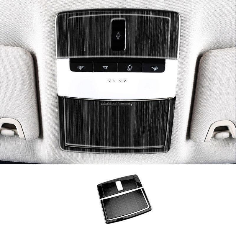 for Nissan Altima 2019-2022 Black Steel Front Reading Light Frame Cover Trim 3P