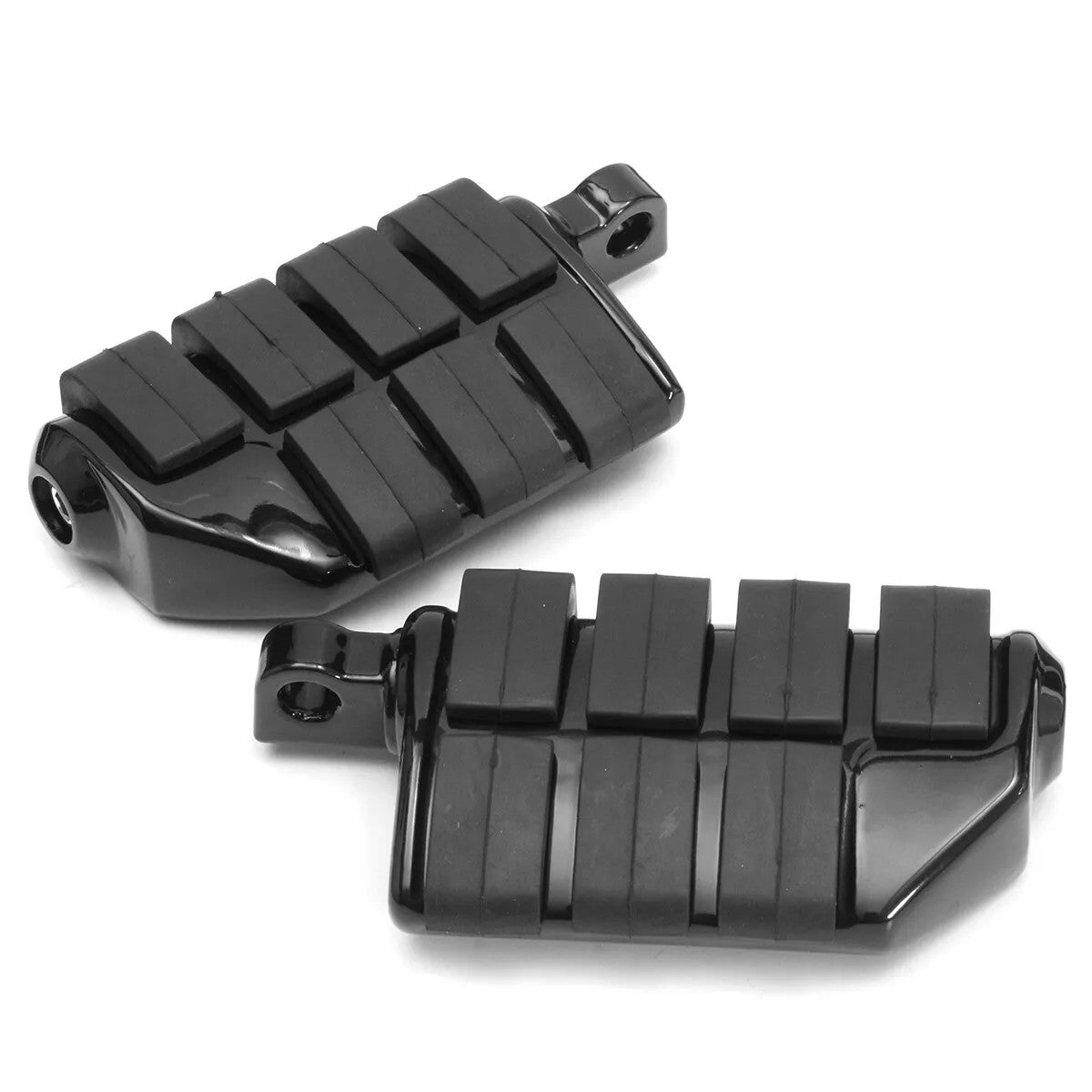 Black Foot Peg Footrest Mount Pedal for Harley Davidson FXSTSB FXSB 84~14 / for Honda