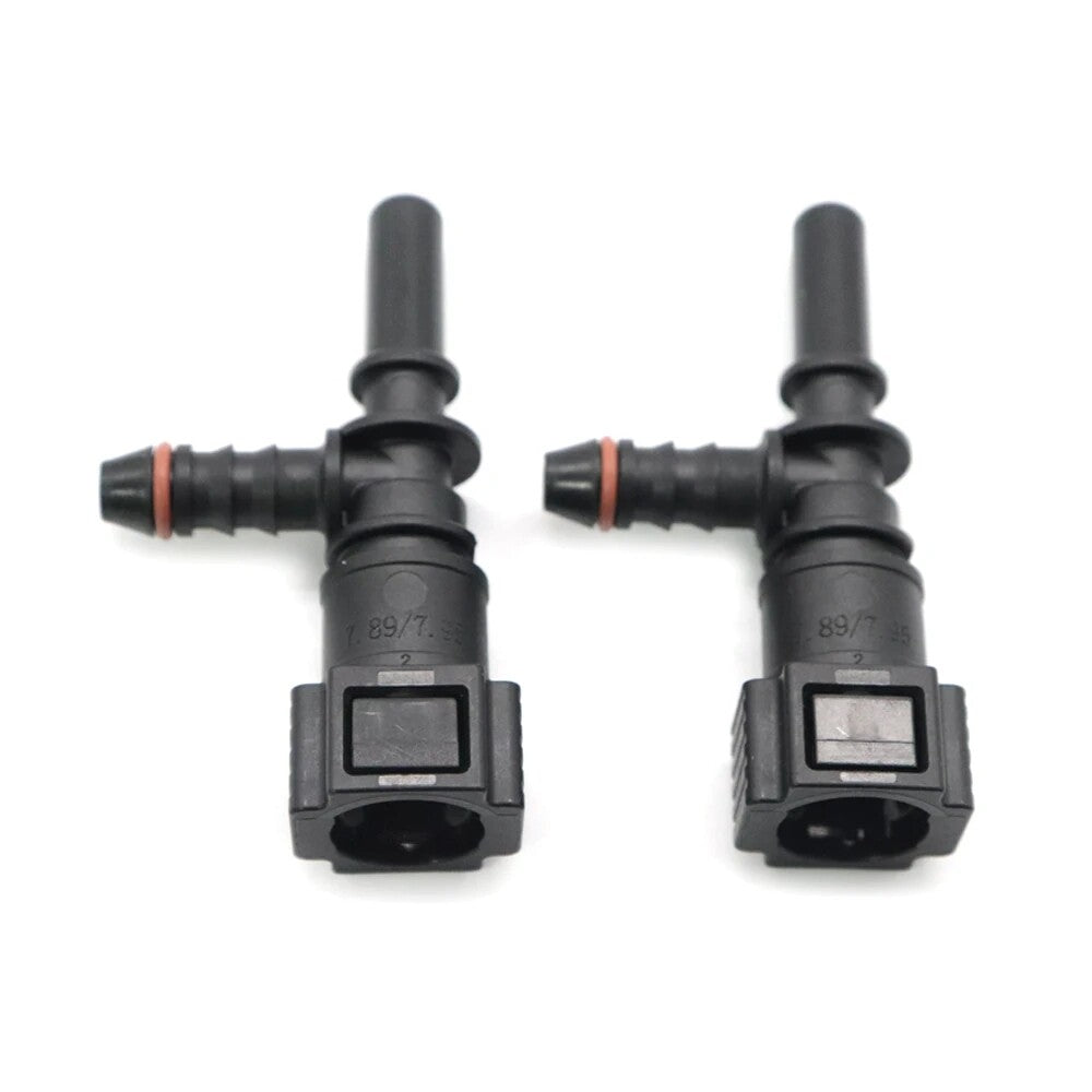 2-pack/Bulk Fuel Line Hoses Quick Release Female Connector 7.89mm ID6 8x6