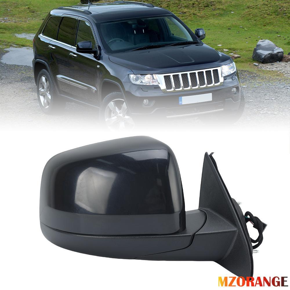 for Jeep Grand Cherokee 2011-2021 Right Exterior Mirror Mirror Heated Black
