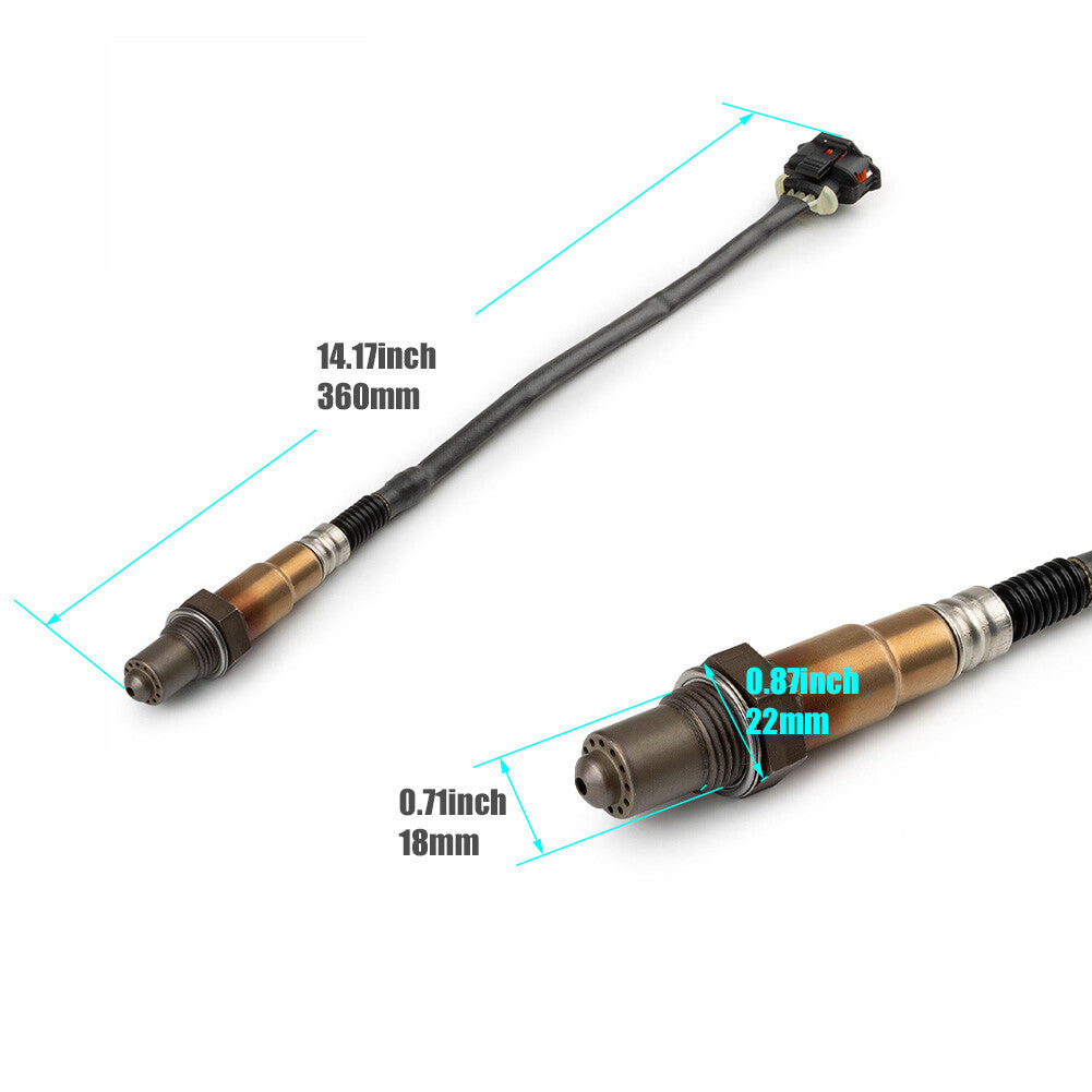 2.8L Oxygen Sensor 4-6 Rear Fit for AUDI for A6 2011-2018 CHVA CVPA 06E906265AA