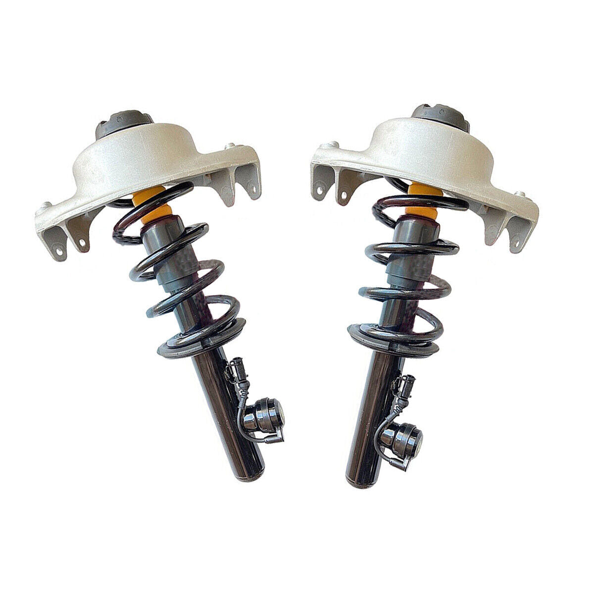 2PCS Front Shock Coil Spring Struts w/Electric Fit for Audi A4 S4 A5 S5 2009-2016