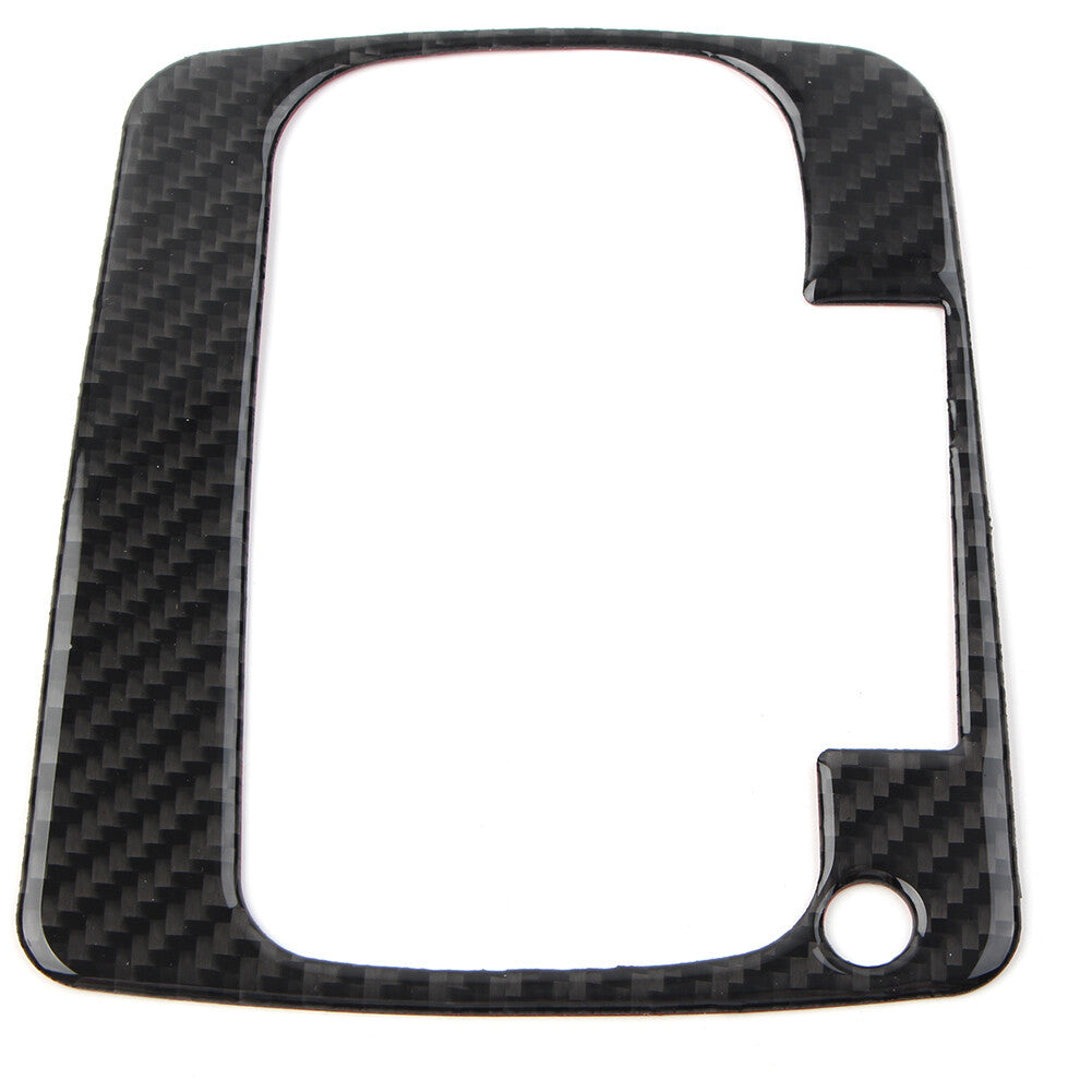 LHD Carbon Fiber Central Console Gear Shift Panel Trim Fit for Subaru Forester 13-18