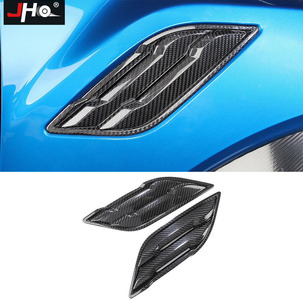 Real Carbon Fiber Front Fender Side Vent Cover for Ford F150 2017-2020
