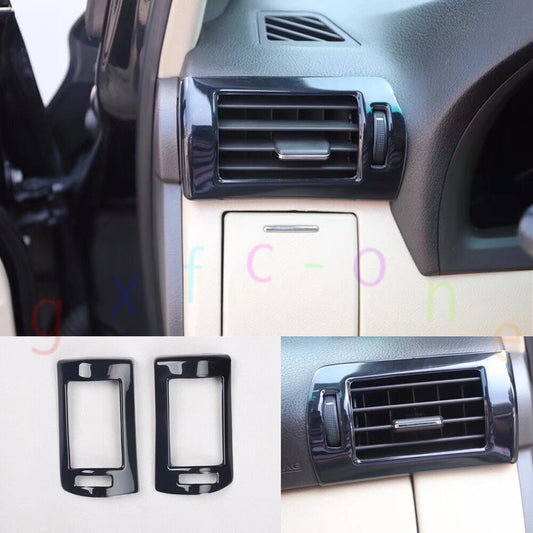for LEXUS 2010-2015 RX350 450h ABS Glossy Black Dashboard Air Outlet Cover Trim