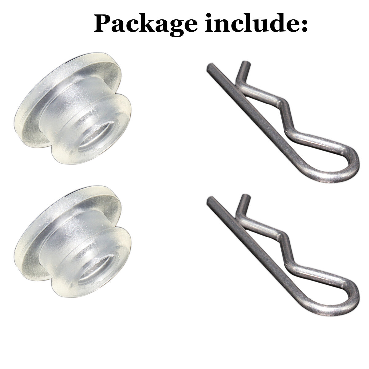 Gear Shift Lever Bushing Kit for Seat Ibiza 6K1993-2002 Securing Spring Clip 2pc