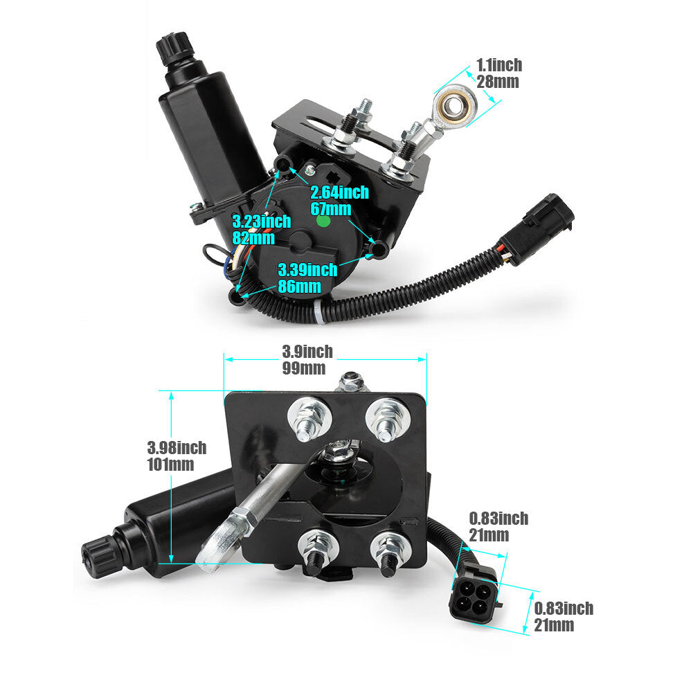 Headlight motor electric conversion kit for 1968-1982 C3 for Corvette 914015