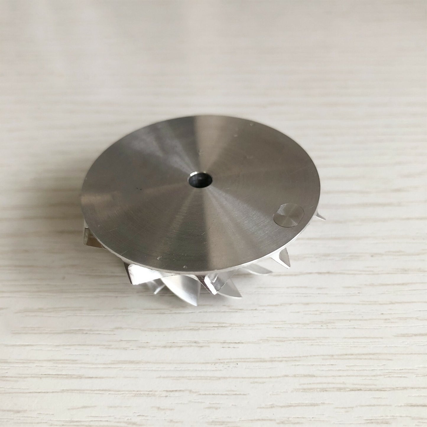 TD04 49171-41410 34.82/49.00mm 11+0 Blade Performance Steel Billet Compressor Wheel