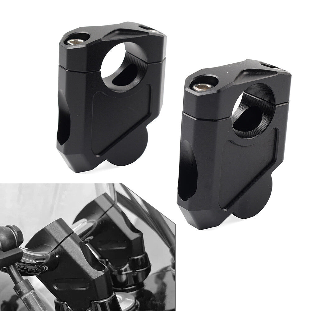 Motorcycle 1 25mm Handlebar Bar Mount Clamp Riser fits for Honda for Suzuki for Kawasaki