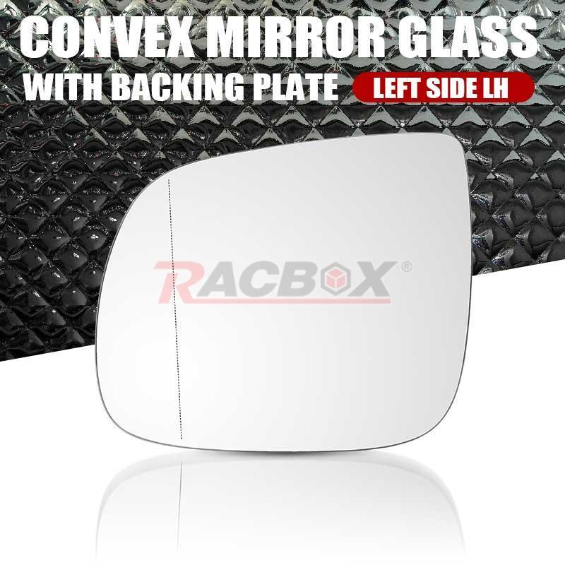 Mirror Glass with Backing Heated for 09-17 for Audi Q5 2010-2015 Q7 Driver Left Side