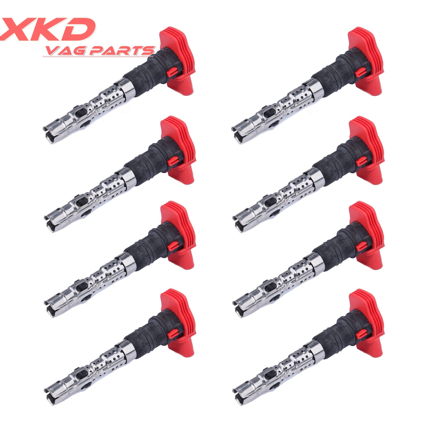 8 Ignition Coils for Audi for A8 , S6, A6, Allroad, Quattro, and for Volkswagen Touareg 4.2L 077905115Q