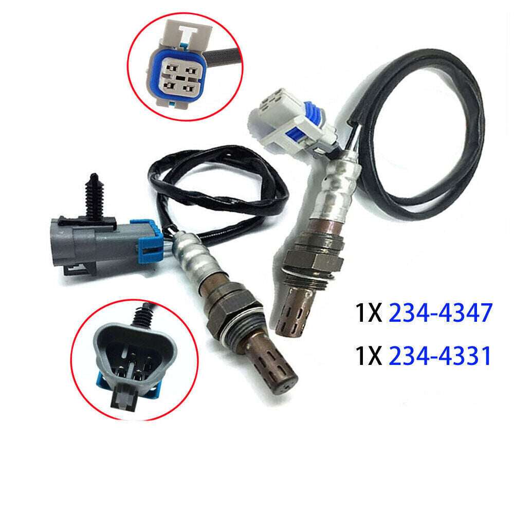 2pcs Oxygen Sensor Upstream Downstream For 2006 for Hummer H3 3.5L 234-4331 234-4347