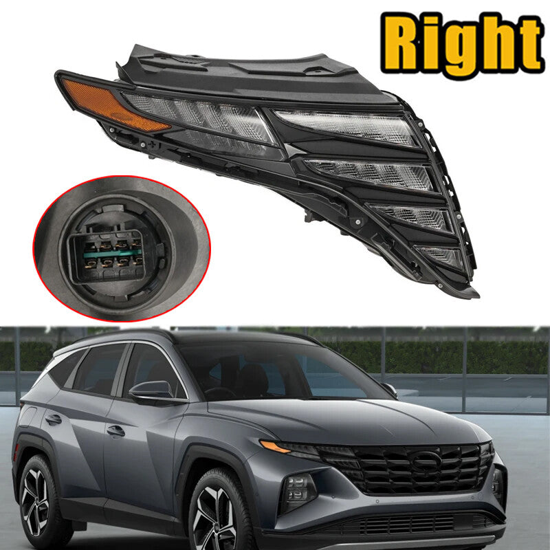 1PCS Right Headlight LED DRL Daytime Running Lights for Hyundai for Tucson 2022-2024
