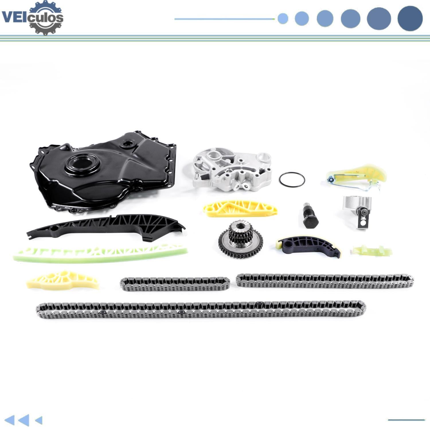 Timing Chain Kit for Audi A3 A4 A5 A6 TT Quattro Q5 Allroad for VW Beetle GTI 2.0T