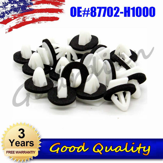 30-piece rocker arm molding clamp with sealer 87702-H1000 kit for Auveco for Hyundai Azera