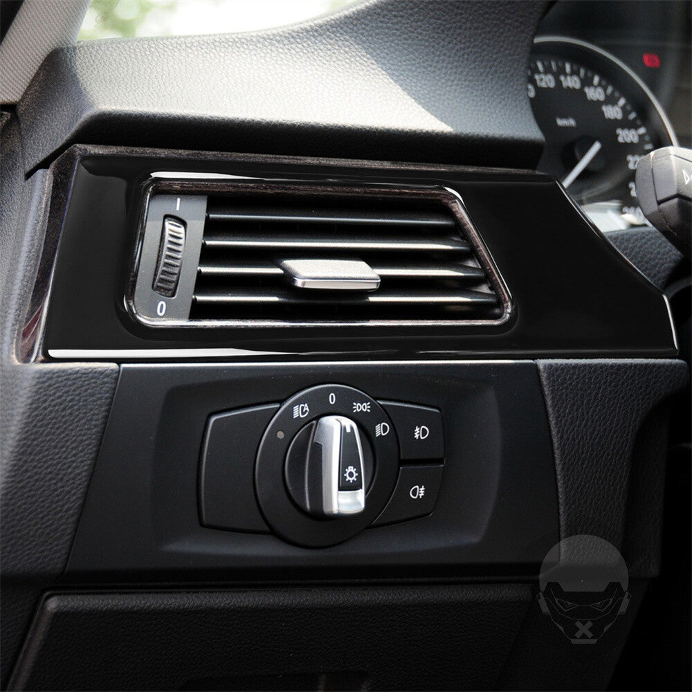 Black Main Driver Side Air Vent Outlet Trim for BMW 3 Series E90 E92 E93 2005-12