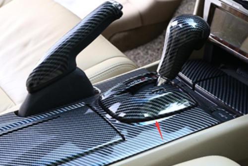 for Honda Accord Crosstour 08-13 Carbon Fiber Middle Console Gear Shift Frame 2