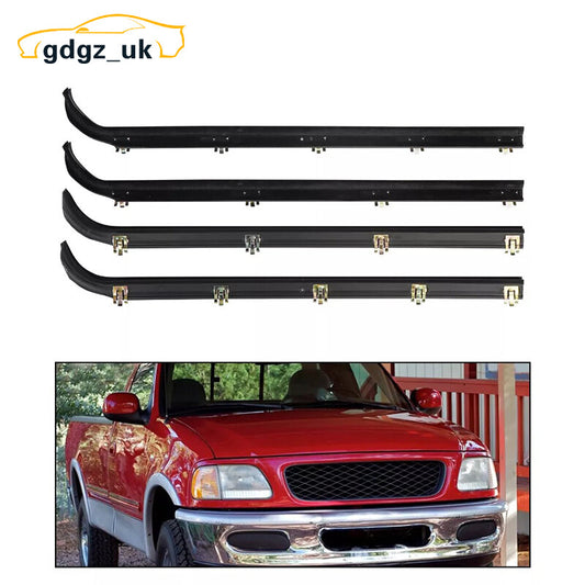 4¡ÁDoor Window Belt Weatherstrip Molding Sweep Felt Trim Seal for Ford F150 F250