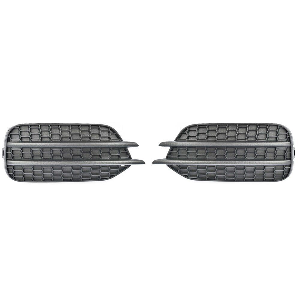 Front Bumper Fog Light Cover Honeycomb Grille for VW for TIGUAN 2012-2018