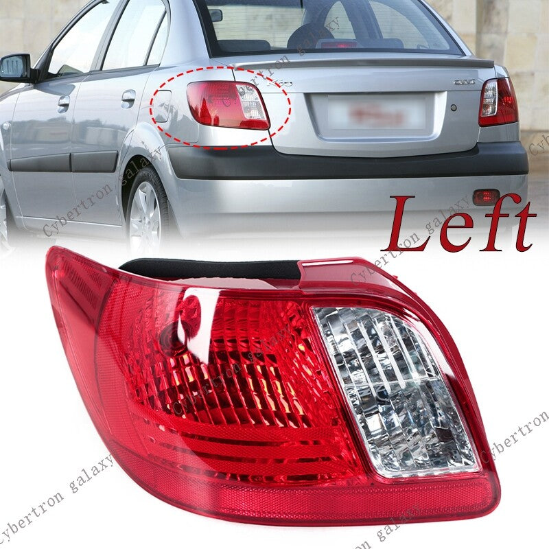 Left TailLight Rear Brake Lights Assembly for Kia RIO 2006-11 Rio 5 With Light