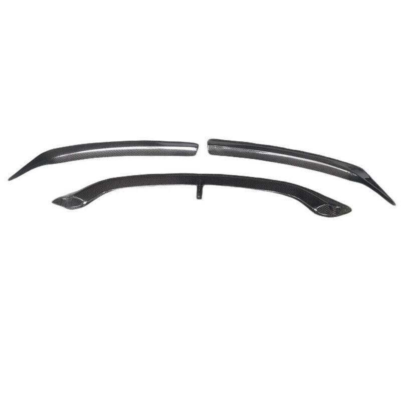Carbon fiber front bumper lip diffuser for Ferrari F12 EM style (2013-2018)