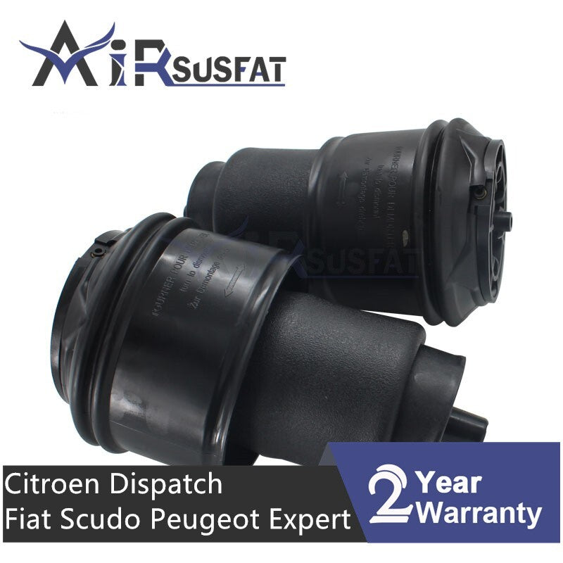 2x Rear Air Suspension Spring Bag for Peugeot Expert for Fiat Scudo for Citroen Dispatch