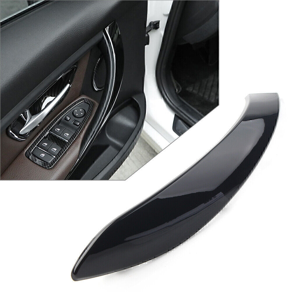 1 piece of gloss black left interior door handle panel cover trim for BMW 3 Series 3GT