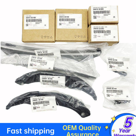 New NTiming Chain Kit w/ Tensioner For 06-14 for Hyundai for Kia 3.3L 3.5L 3.8L