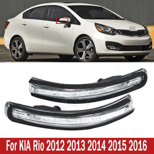 Car Rearview Mirror LED turn Signal light for KIA Rio 12-16 87624-1W000