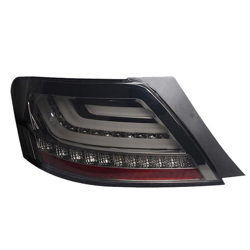 1 Pair LED Tail Light Rear Brake Lamp Black for Toyota Reiz Mark X 2004-2009