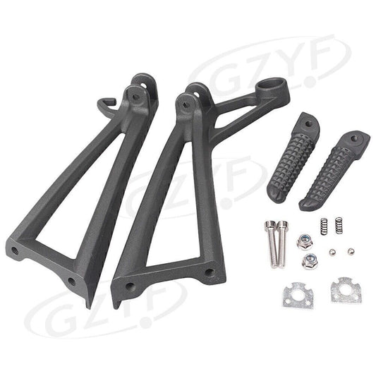 Rear Passenger Foot Pegs Footrest Bracket Fit for Yamaha YZF-R6 2003-2005 2004