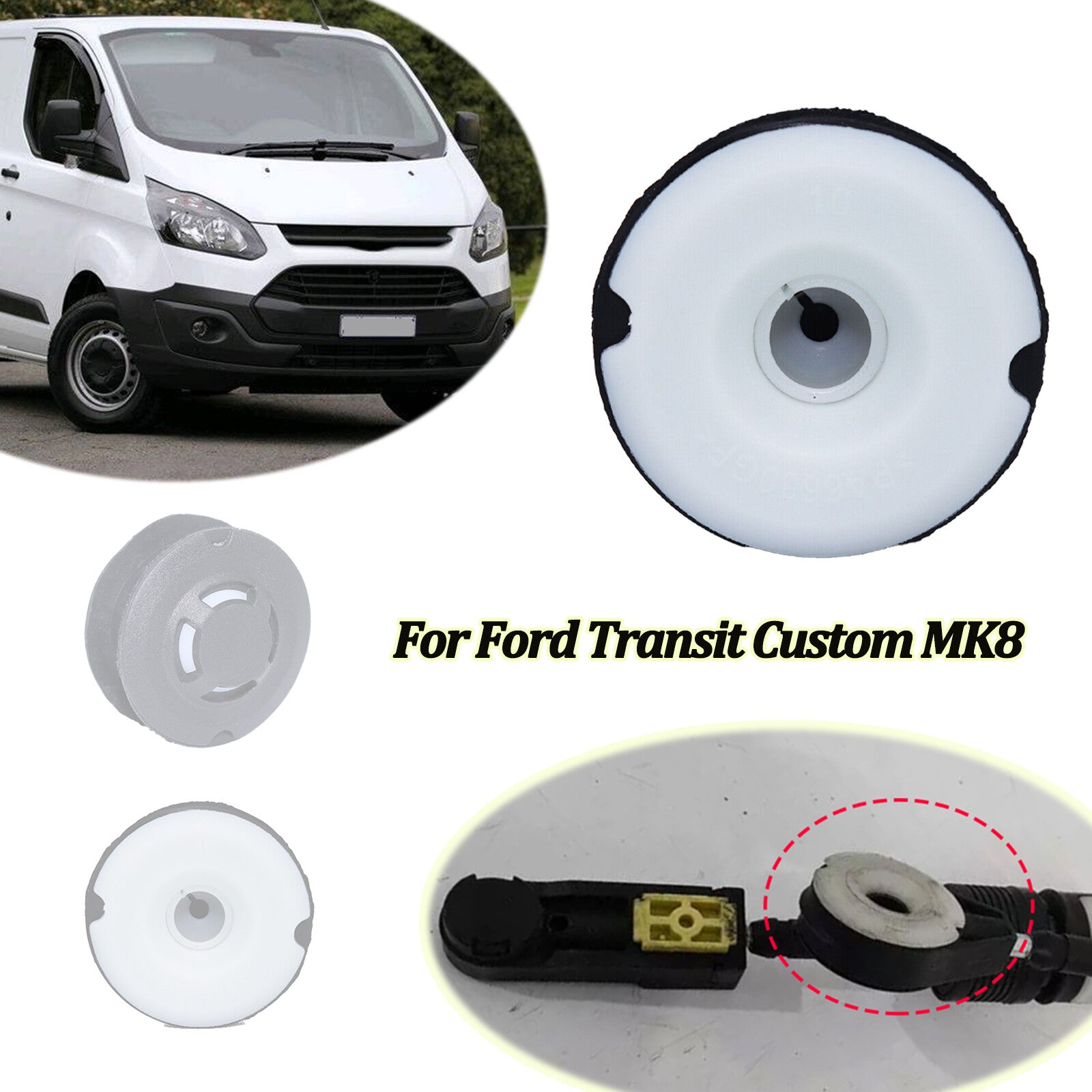 for Ford Transit Custom MK8 Gear Linkage End Bushing Repair Kit 15-24 2.0EcoBlue