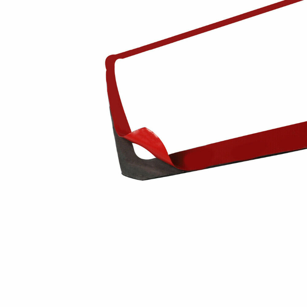 Red Carbon Fiber Interior Panel Cover Sticker Fit for Nissan 370Z 2009-2020